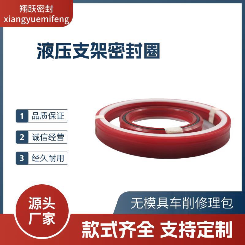 Hydraulic pillar turning sealing ring
